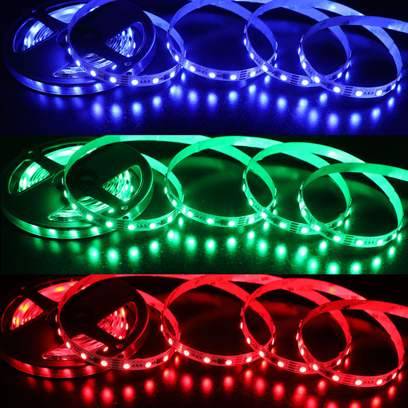 DMX512 DC12V 300LEDs Addressable Dream Color RGB LED Strip Lights, 16.4feet per roll DMX512 DC12V 300LEDs Addressable Dream Color RGB LED Strip Lights, 16.4feet per roll